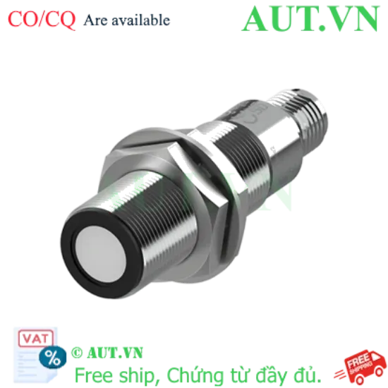 Ảnh của Cảm biến siêu âm Autonics UTRCM18-1300D: Chuẩn IP69K, Đo 1300mm, Ngõ ra Analog 4-20mA
