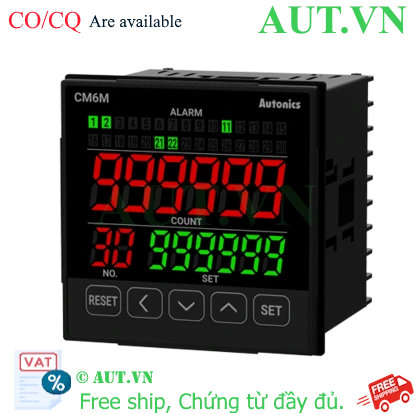 Ảnh của Bộ đếm Autonics CM6M-30B2 30 Kênh 24VDC Chính Hãng