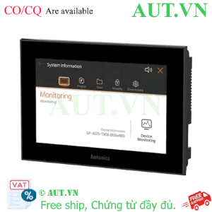 Ảnh của Màn hình HMI Autonics GP-A070-T9D7 7 inch: Cảm ứng TFT, Ethernet, IP65 | AUT VN