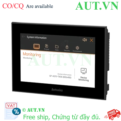 Ảnh của HMI Autonics GP-A070-T9D7
