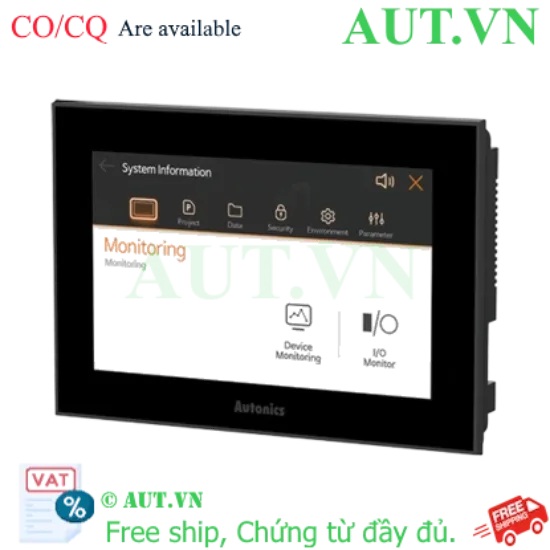 Ảnh của Màn hình HMI Autonics LP-A070-T9D6-C5R 7 Inch - Cảm Ứng HD, Cổng Ethernet, Chuẩn IP65 | AUT VN