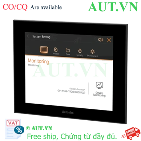 Ảnh của Màn hình HMI Autonics 10.4 inch GP-A104-T9D8 Chính hãng