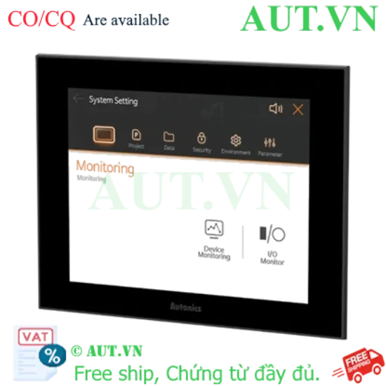 Ảnh của Logic Panel Autonics LP-A104-T9D9-C6R 10.4 inch - Tích Hợp PLC, Kết Nối Ethernet/CAN, Chuẩn IP65