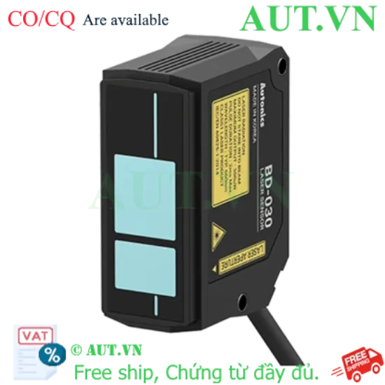 Ảnh của Cảm biến Laser đo khoảng cách Autonics BD-030: Độ phân giải 1µm, Dải đo 20-40mm, Chuẩn IP67 | AUT VN