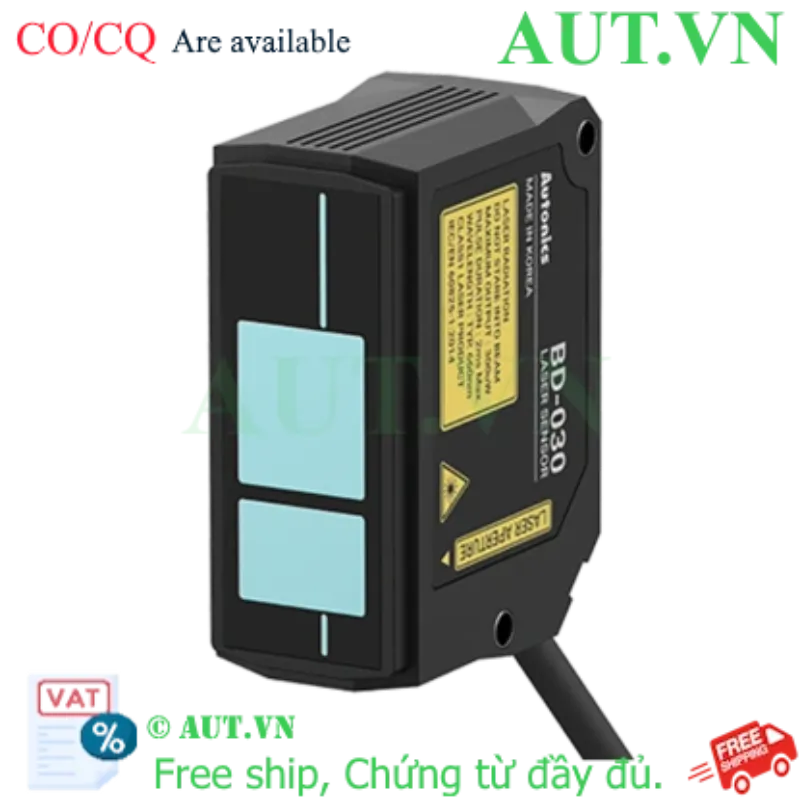 Ảnh của Cảm biến Laser Autonics BD-030 | Độ Phân Giải 1µm, Dải Đo 20-40mm, IP67