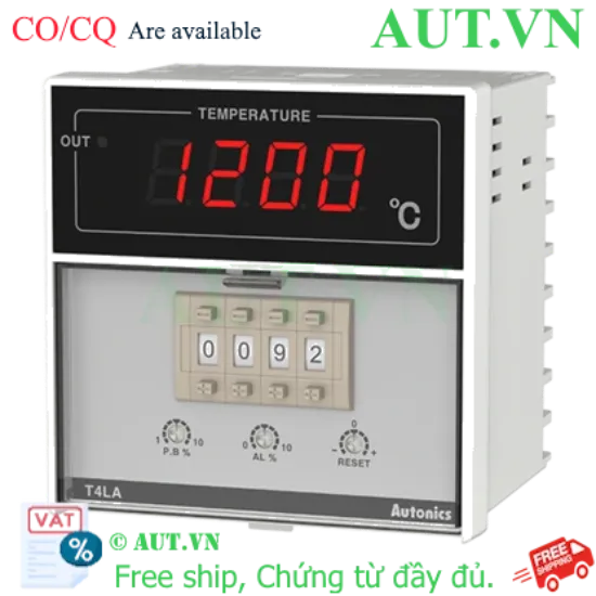 Ảnh của Bộ điều khiển nhiệt độ Autonics T4LA-B4RK8C-N 96x96mm