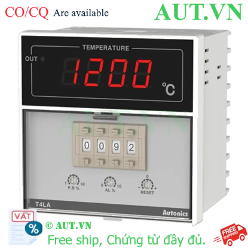 Ảnh của Bộ điều khiển nhiệt độ Autonics T4LA-B4RK8C-N 96x96mm