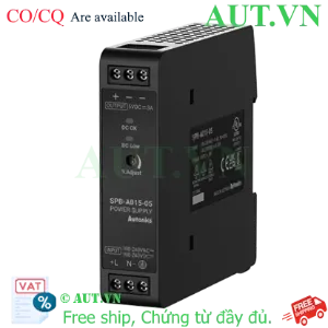 Ảnh của Bộ Nguồn Xung Autonics SPB-A015-12 | 12VDC 1.2A | Thiết Kế Slim DIN Rail Siêu Mỏng, Chống Nhiễu Cao