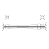 Ảnh của Cable cho cảm biến Autonics C4D4-2EB