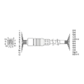 Ảnh của Cable cho cảm biến Autonics CID12-10