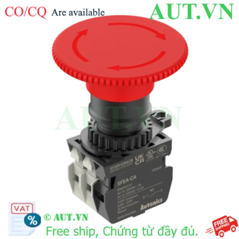Ảnh của Công tắc nút nhấn Autonics SF2ER-E3RA2B