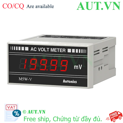 Ảnh của Đồng hồ đo điện áp AC Autonics M5W-AV-1 96x48mm
