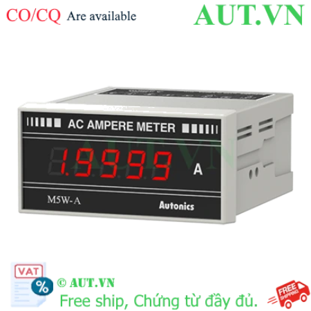 Ảnh của Đồng hồ đo dòng AC Autonics M5W-AA-3 96x48mm