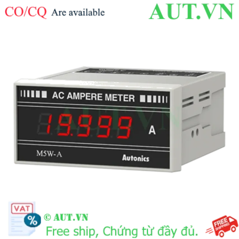 Ảnh của Đồng hồ đo dòng AC Autonics M5W-AA-4 96x48mm