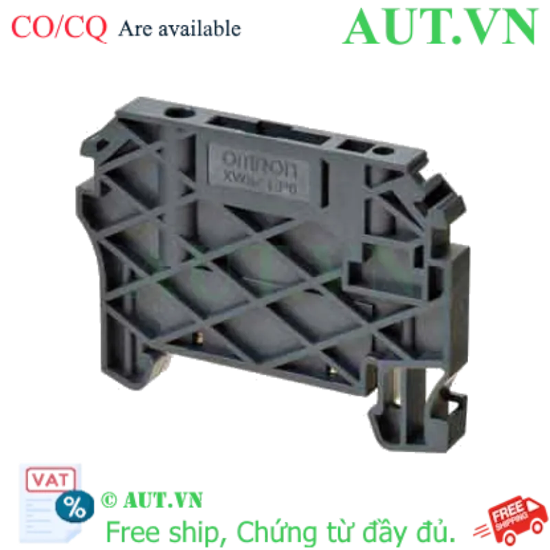 Ảnh của Tấm Chặn Đầu Cầu Đấu Omron XW5Z-EP6 - Chuẩn DIN Rail 35mm, Nhựa Cách Điện, Chống Trượt
