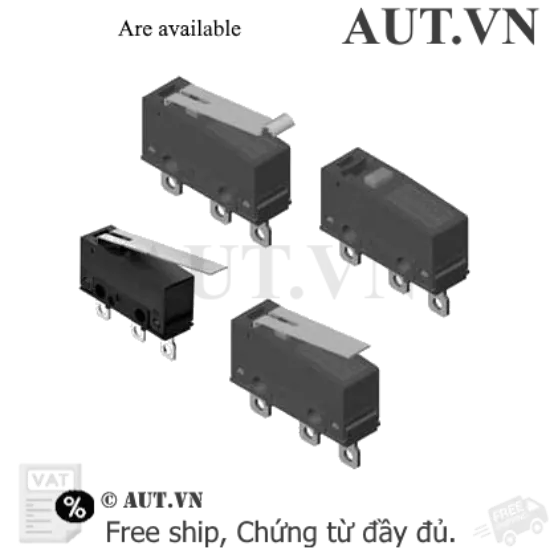 Ảnh của Công tắc hành trình Omron SS-3GP | SPDT 3A | Chốt nhấn siêu nhạy | Chính hãng AUT VN