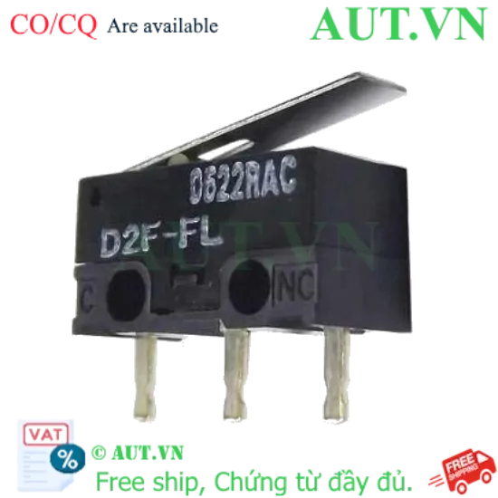 Ảnh của Công tắc hành trình Limit Switch Omron D2F-FL