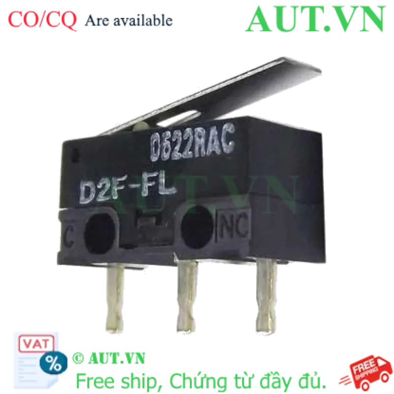 Ảnh của Công tắc hành trình Limit Switch Omron D2F-FL