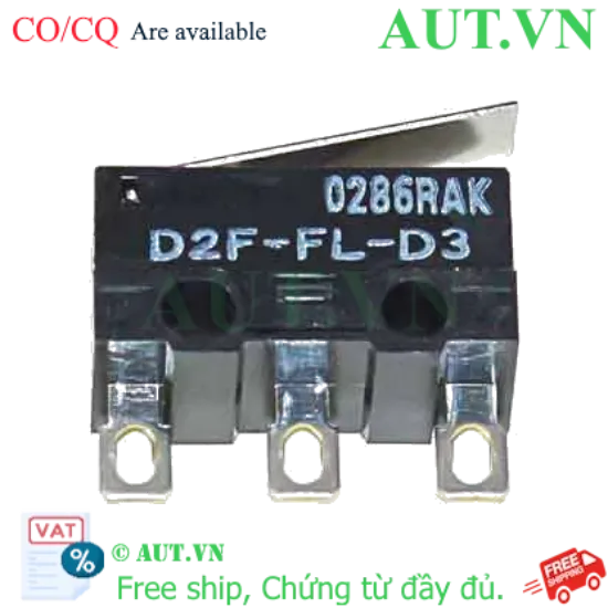 Ảnh của Công tắc hành trình Limit Switch Omron D2F-FL-D3
