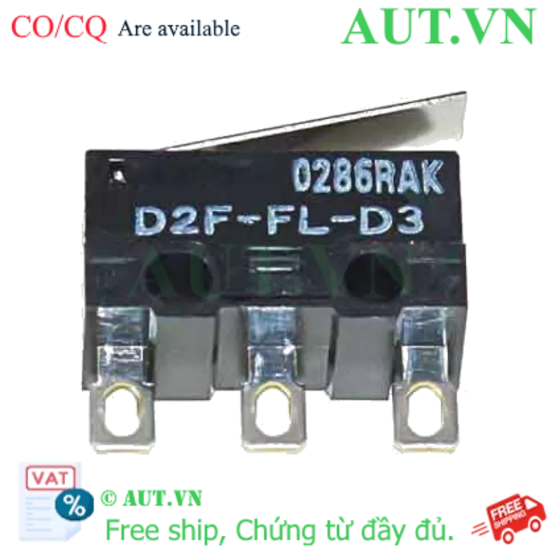 Ảnh của Công tắc hành trình Limit Switch Omron D2F-FL-D3