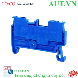Ảnh của Cầu Đấu Dây Omron XW5T-P1.5-1.1-1BL - Push-in Plus, 17.5A, Màu Xanh Lam