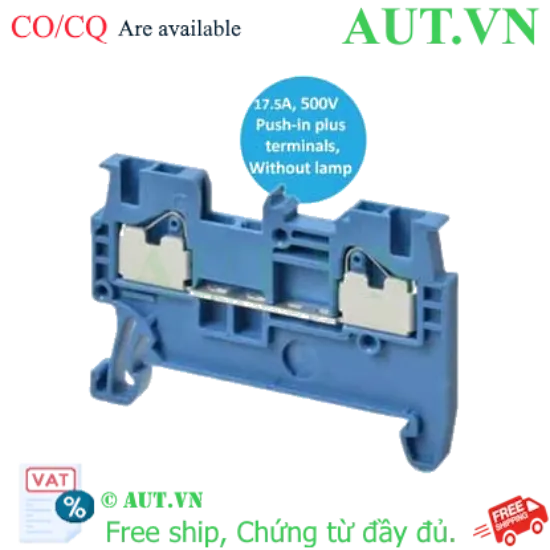 Ảnh của Cầu Đấu Dây Omron XW5T-P1.5-1.2-1BL | Công Nghệ Push-in Plus, 17.5A, Chống Rung | AUT VN