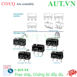 Ảnh của Công tắc hành trình Limit Switch Omron D2F-FL-A