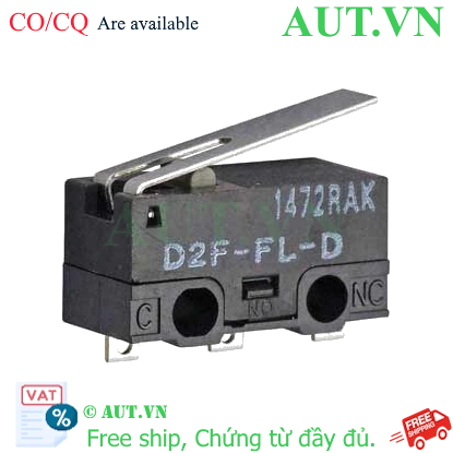 Ảnh của Công tắc hành trình Limit Switch Omron D2F-FL-D