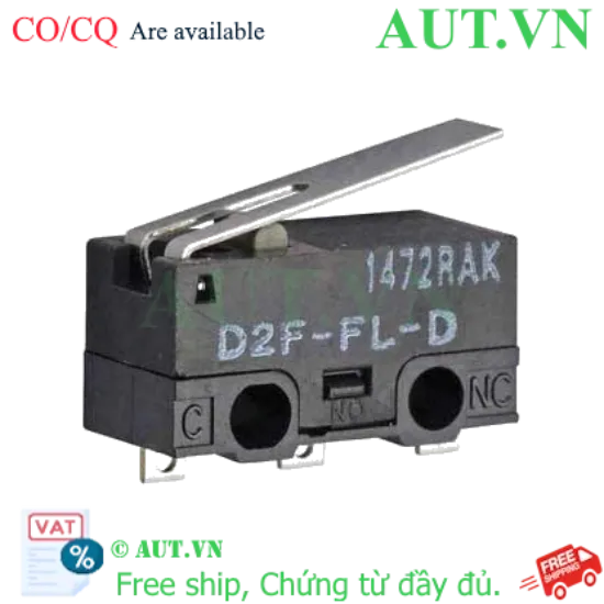 Ảnh của Công tắc hành trình Limit Switch Omron D2F-FL-D