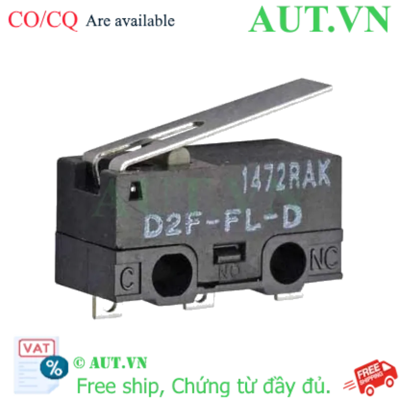 Ảnh của Công tắc hành trình Limit Switch Omron D2F-FL-D