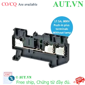 Ảnh của Cầu Đấu Dây Omron XW5T-P1.5-2.2-1 Push-in Plus | Đấu Nối Nhanh, Chống Rung, 17.5A