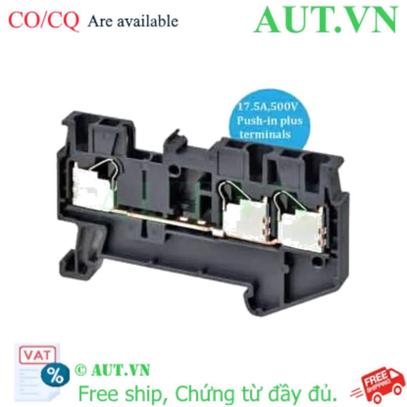 Ảnh của Cầu Đấu Dây Omron XW5T-P2.5-1.2-1 - Kết Nối Nhanh Push-in Plus, 24A, Siêu Mỏng