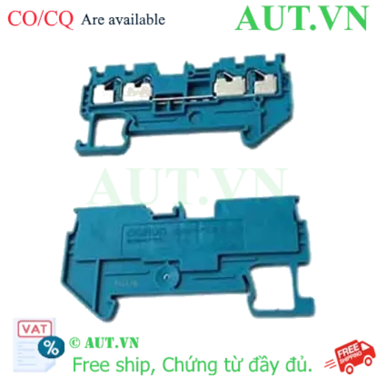 Ảnh của Cầu Đấu Dây Omron XW5T-P1.5-2.2-1BL | Push-in Plus, Chống Rung, 17.5A (Màu Xanh)