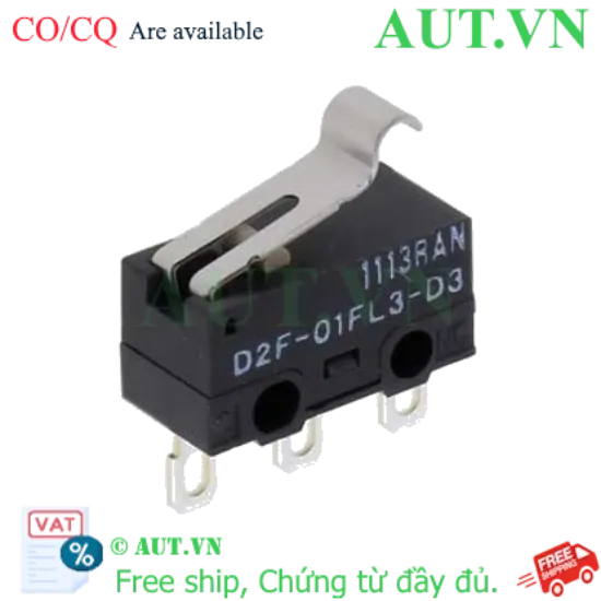 Ảnh của Công tắc hành trình Limit Switch Omron D2F-01FL3-D3