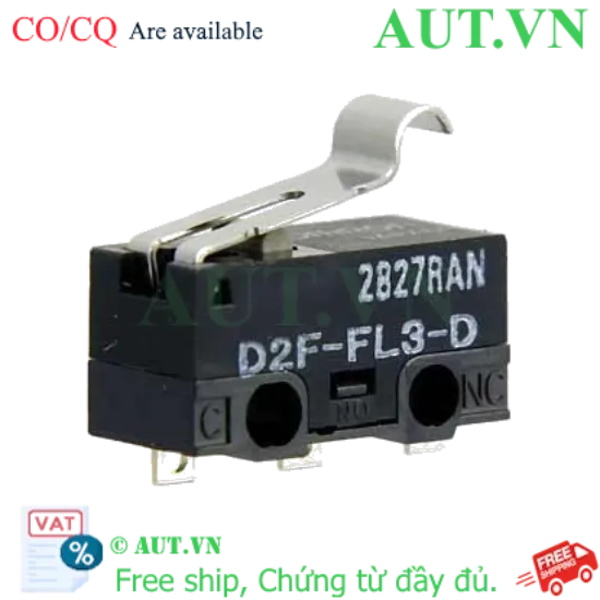 Ảnh của Công tắc hành trình Limit Switch Omron D2F-FL3-D
