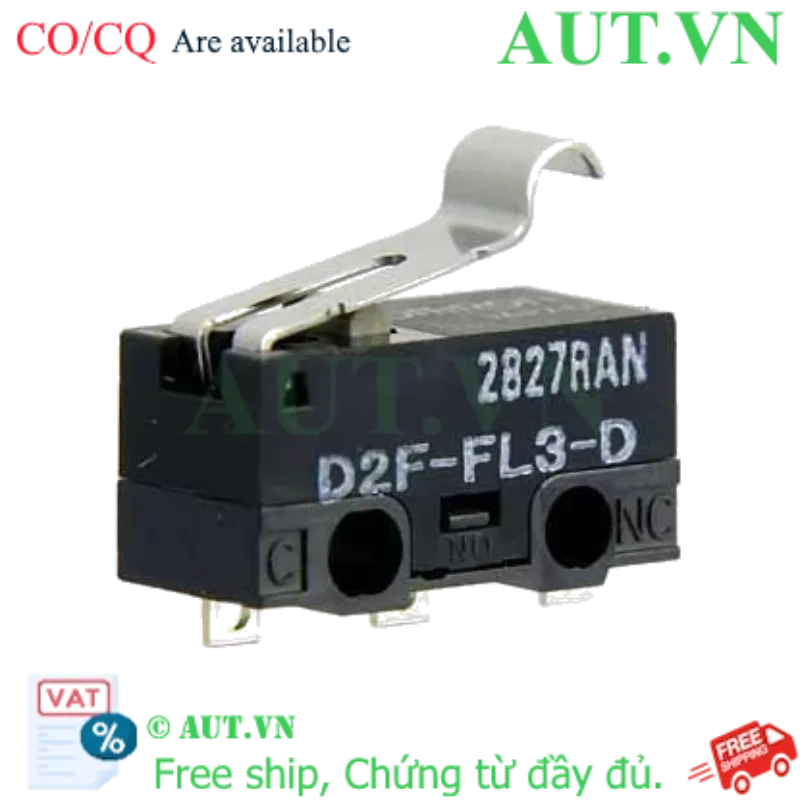 Ảnh của Công tắc hành trình Limit Switch Omron D2F-FL3-D