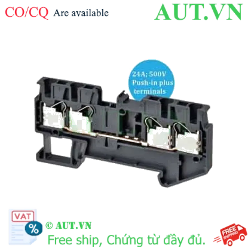 Ảnh của Cầu Đấu Dây Omron XW5T-P2.5-2.2-1 Push-in Plus | 24A 500V, Chống Rung, Siêu Mỏng 5.2mm