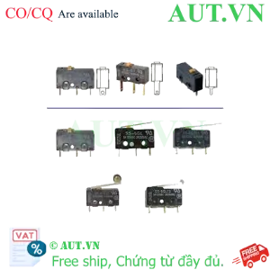 Ảnh của Công tắc hành trình Omron SS-10(KH) - 10A 250VAC, SPDT, Trục nhấn