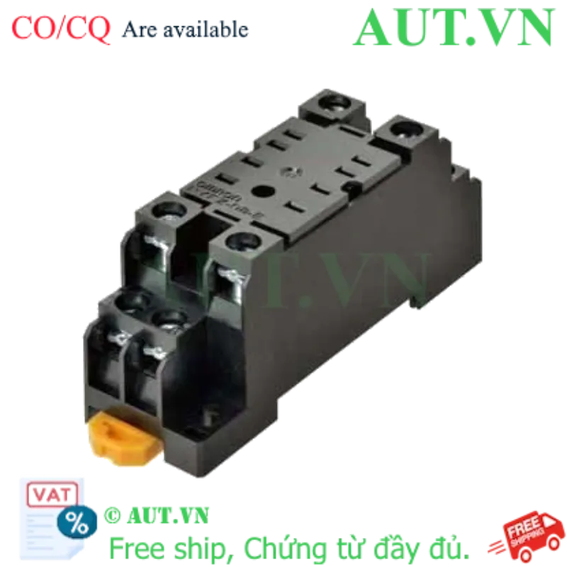 Ảnh của Đế Rơ Le Omron PYFZ-08-E 8 Chân | 10A, Lắp Thanh Ray DIN, Chính Hãng AUT VN