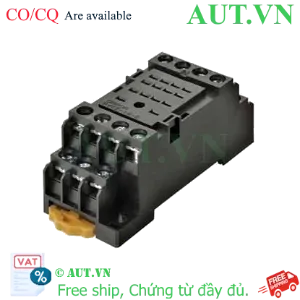 Ảnh của Đế Rơ Le Omron PYFZ-14-E 14 Chân | 6A - Lắp Thanh Ray DIN & Bắt Vít - AUT VN