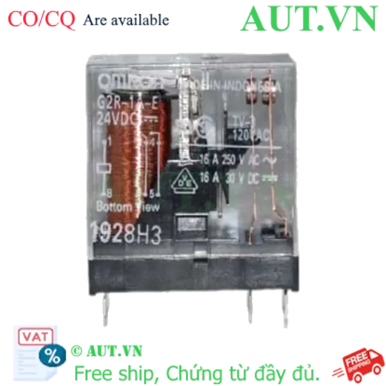 Ảnh của Rơ le trung gian Omron G2R-1A-E DC24