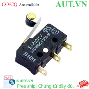 Ảnh của Công tắc hành trình Omron SS-01GL2-F | Cần gạt con lăn, SPDT, Siêu nhạy 0.49N | AUT VN