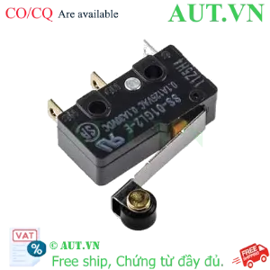 Ảnh của Công tắc hành trình Omron SS-01GL2-E | Cần gạt con lăn, Siêu nhạy 0.25N, SPDT Chính hãng