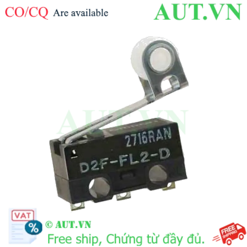 Ảnh của Công tắc hành trình Limit Switch Omron D2F-FL2-D