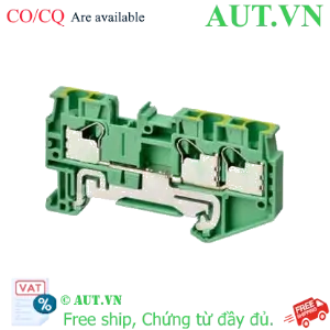 Ảnh của Cầu Đấu Tiếp Địa Omron XW5G-P4.0-1.2-1 | Push-in Plus, 4.0mm², Ray DIN 35mm