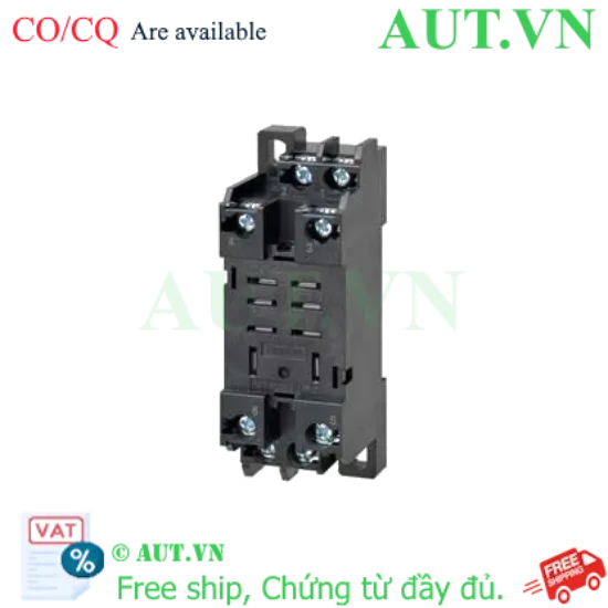 Ảnh của Đế Rơ Le Omron PTFZ-08-E 8 Chân Dẹt 15A, Lắp Ray DIN - AUT VN
