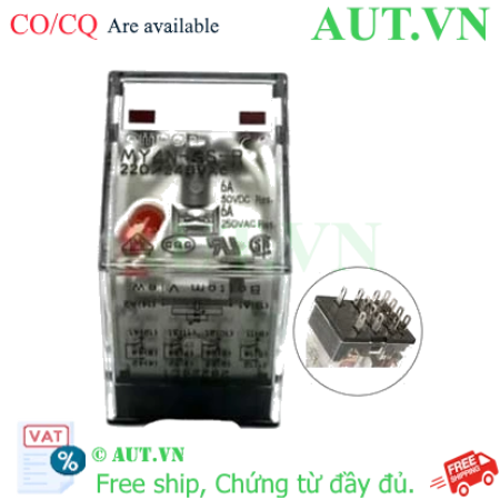 Ảnh của Rơ le trung gian Omron MY4N-GS-R AC220/240