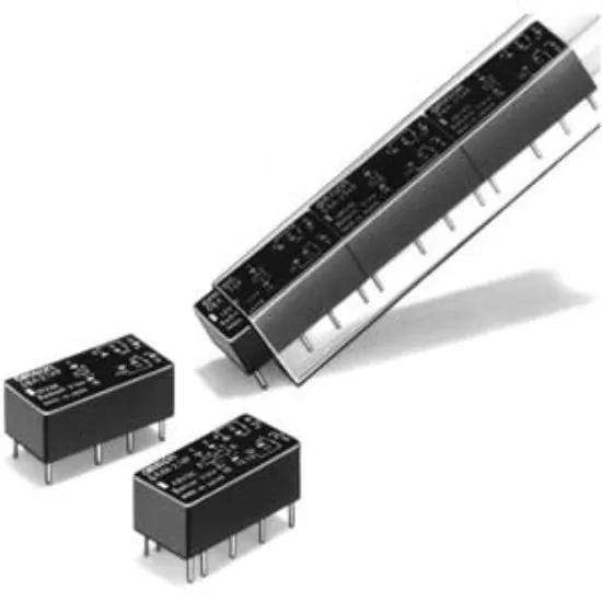 Ảnh của Rơ le trung gian Omron G6A-274P DC24 - 8 Chân DPDT, 24VDC, Tiếp điểm mạ vàng