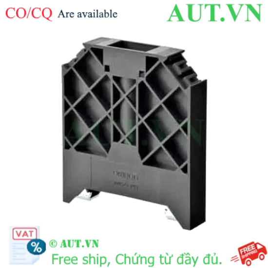 Ảnh của Tấm Chặn Đầu Cầu Đấu Omron XW5Z-EP12 - Chuẩn DIN Rail 35mm, Cách Điện, Chống Trượt