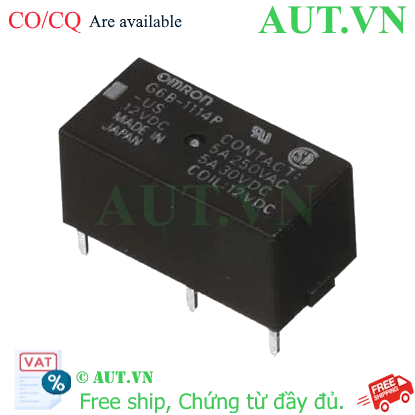 Ảnh của Rơ le trung gian Omron G6B-1114P-US DC12